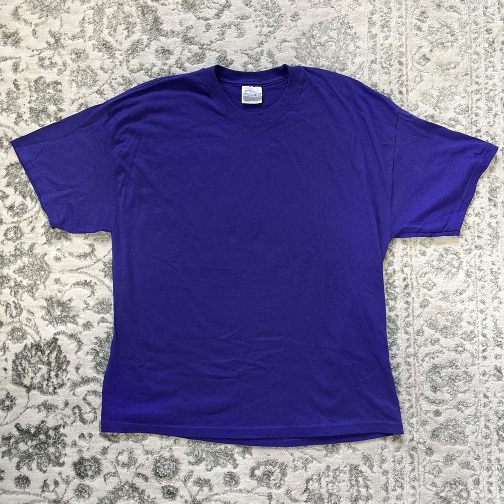 Men's Purple Blank T-Shirt